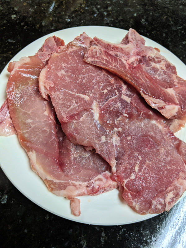 10 lb Case: Assorted Cuts Pork Chops