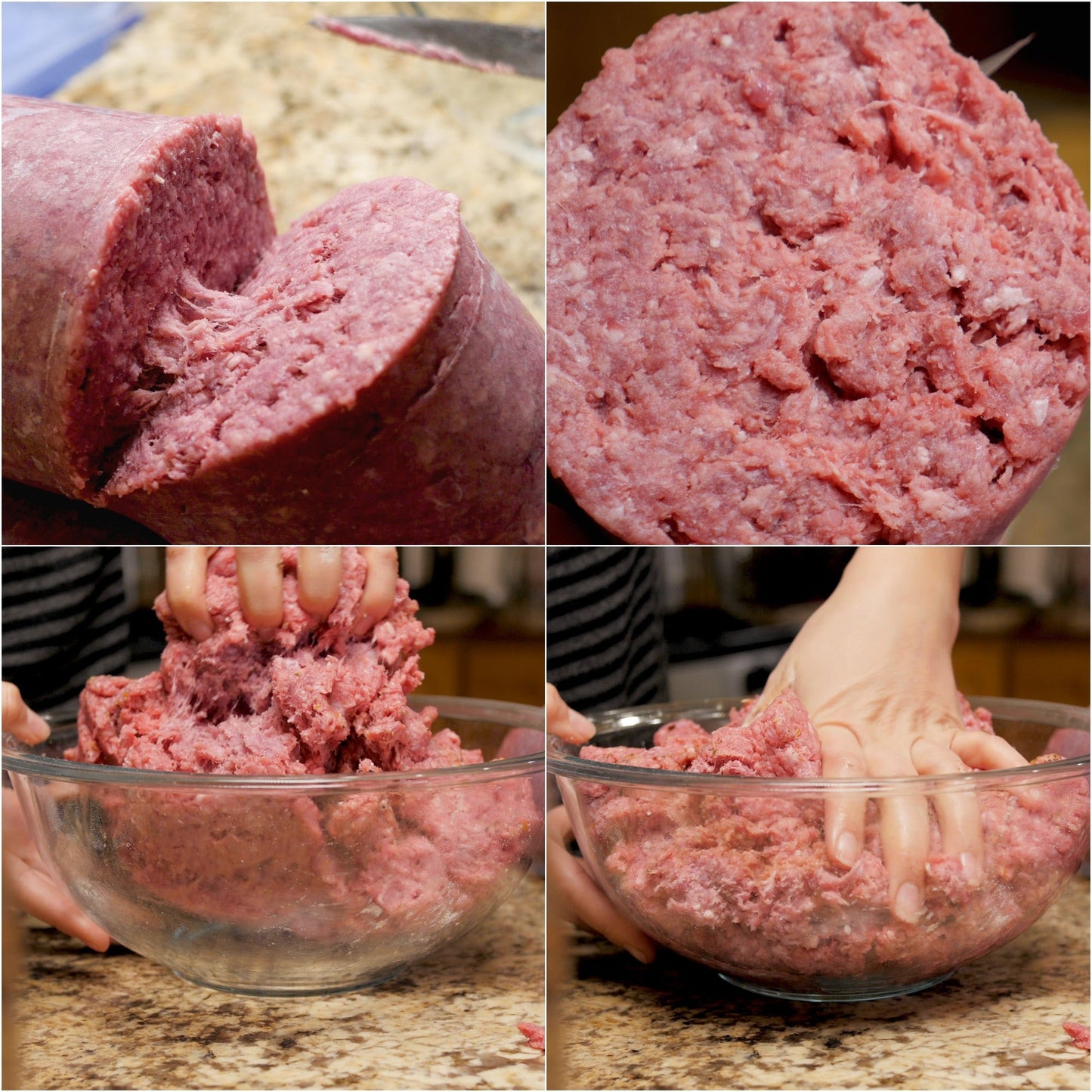 40 lb Case of 80/20 Natural Ground Beef (in 8 - 5lb Chubs) Frozen