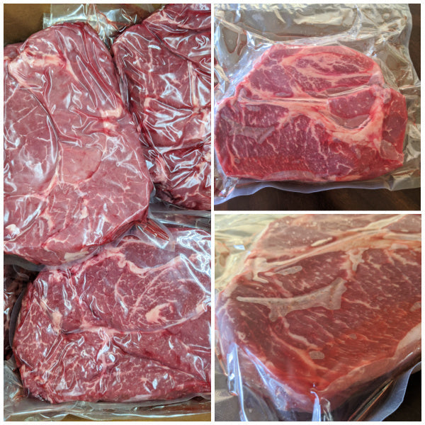 4 - 3 lb Natural Beef Chuck Roast (12 lb Total)